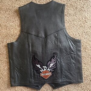 Pro-Rider Genuine Leather Size 46 With Harley-Davidson Patch